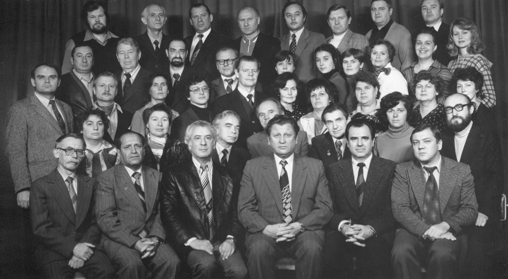 На 40-летие газеты "Советская Литва". Октябрь 1980 года