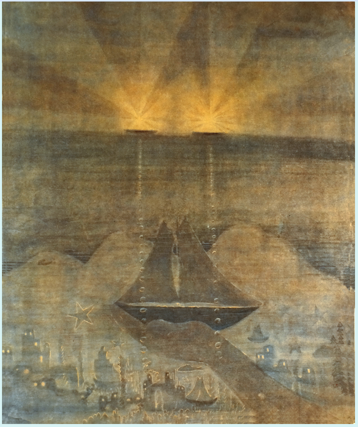 Соната моря, Анданте, 1908