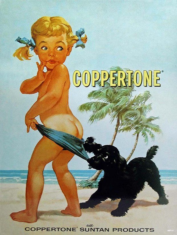 Изображение: рекламная кампания Coppertone