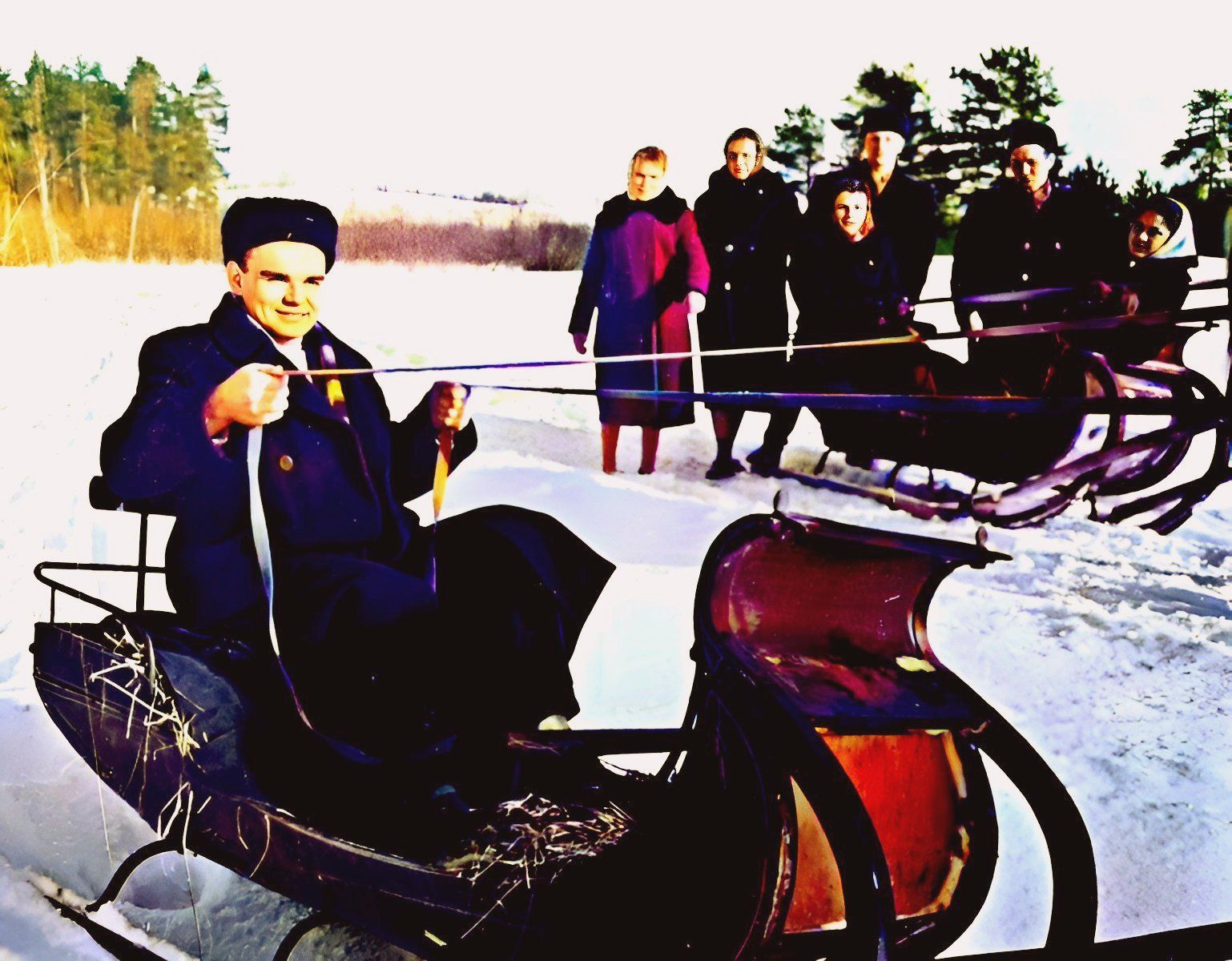 Эй вы, сани-сани...