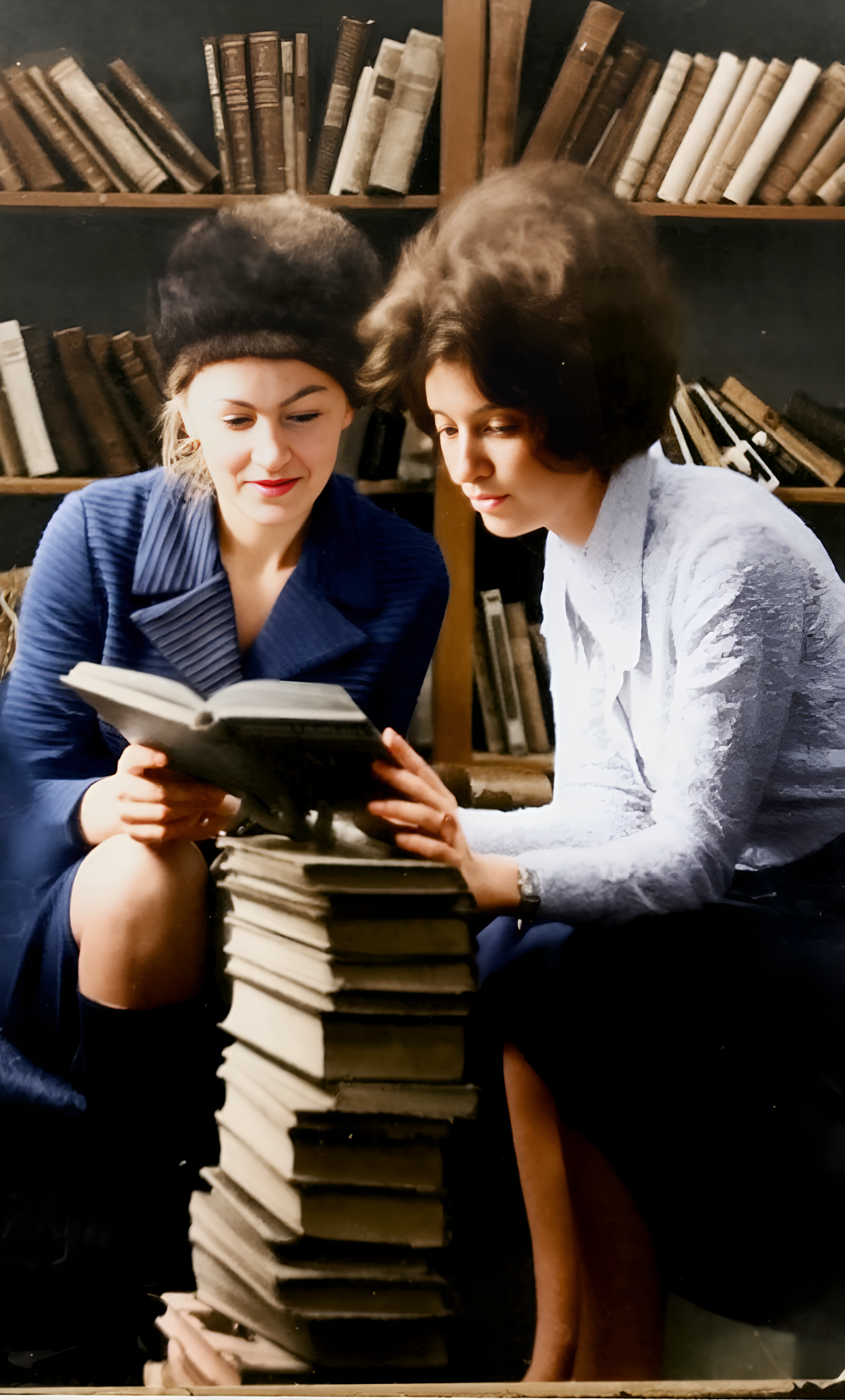 Сотрудницы редакции Лина Пракуляускайте и Рита Усакина