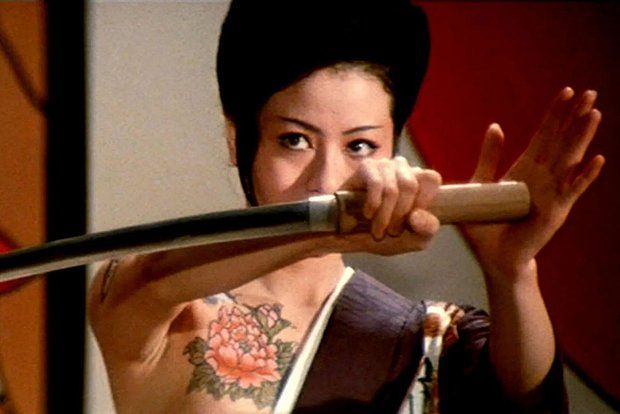 Кадр: фильм «История женщины-якудза»