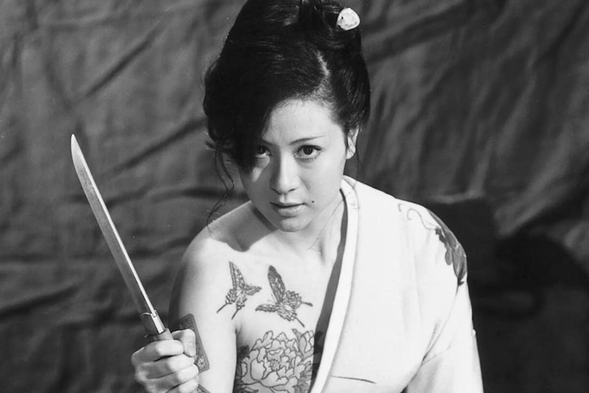 Кадр: фильм «История женщины-якудза»