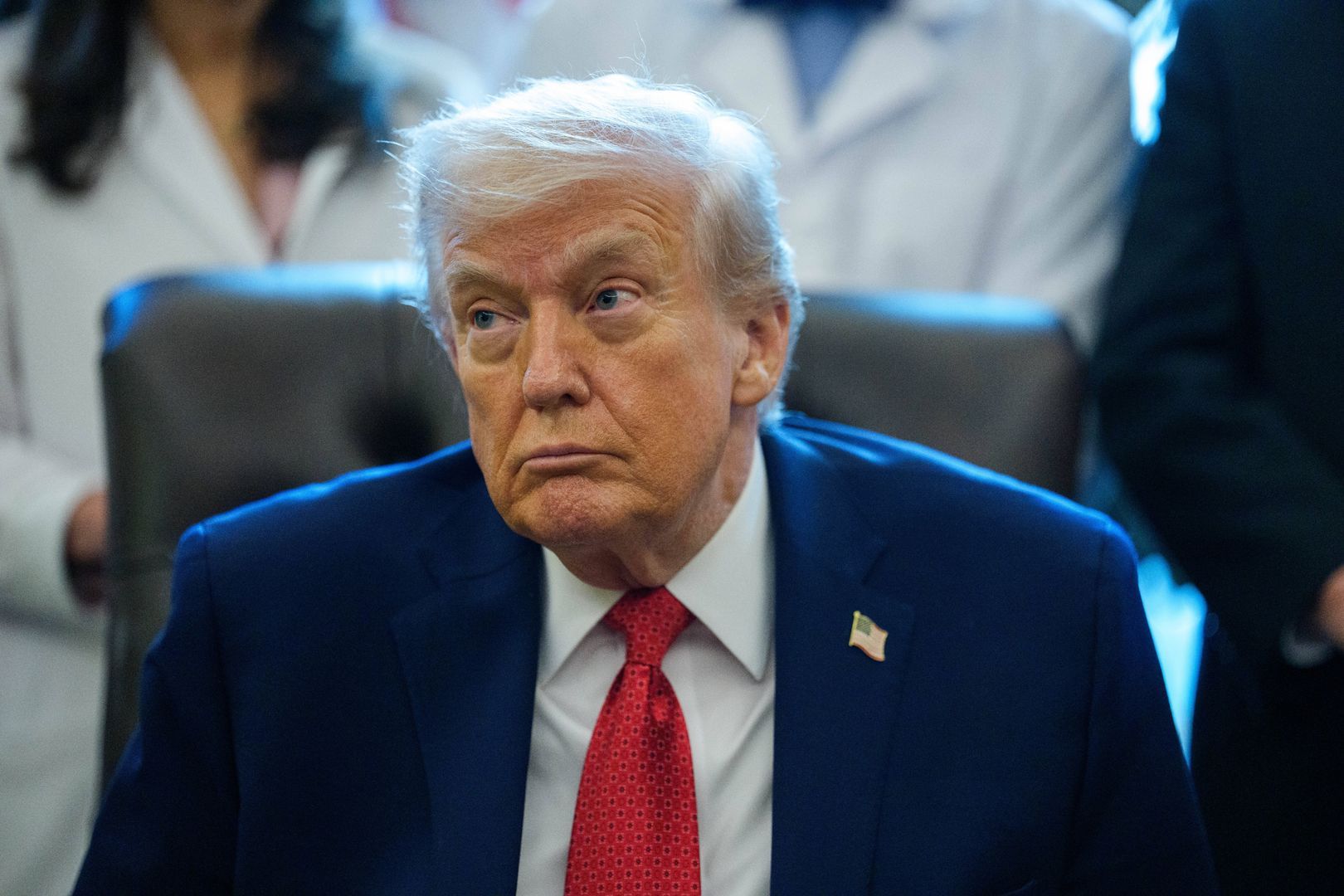 Президент США Дональд Трамп. Фото: Aaron Schwartz — Pool via CNP/Consolidated News Photos/Global Look Press