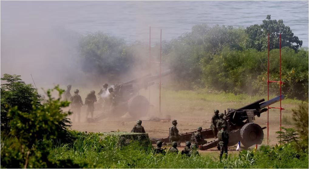 Военные учения в Тайване, 11 августа 2022 года. Фото: Reuters