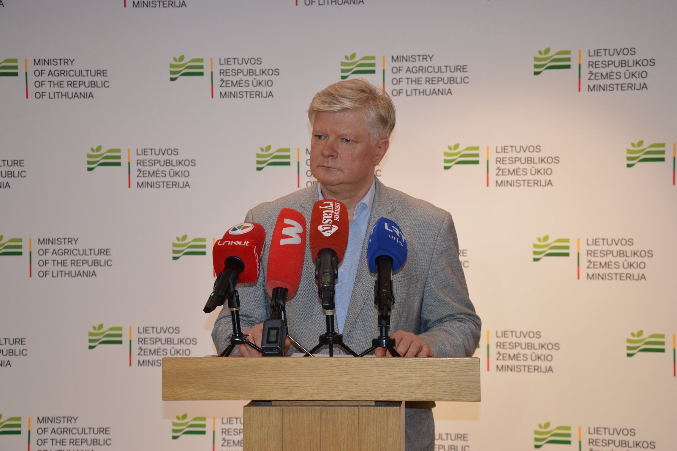 Министр сельского хозяйства Литвы Кястутис Навицкас