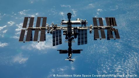 Международная космическая станция - проект с участием 14 стран Фото: Roscosmos State Space Corporation/AP/picture alliance