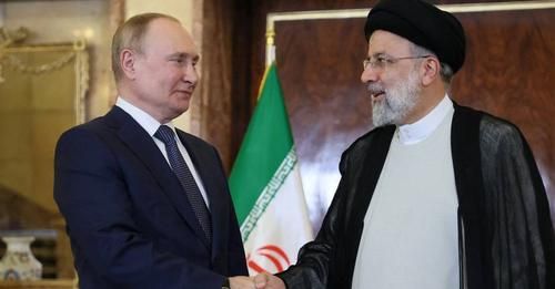 Photo: Reuters Президент России Владимир Путин и президент Ирана Ибрахим Раиси