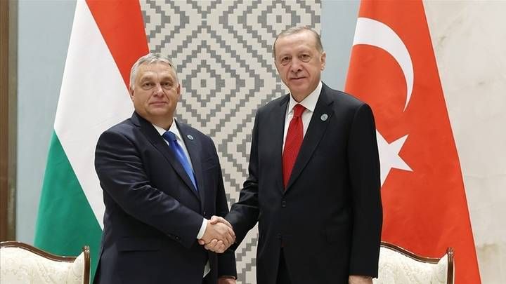 Виктор Орбан и Реджеп Тайип Эрдоган / Фото: АА