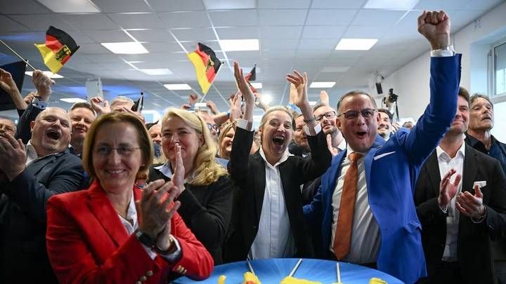 Лидеры «Альтернативы для Германии» празднуют успех / Фото: Reuters