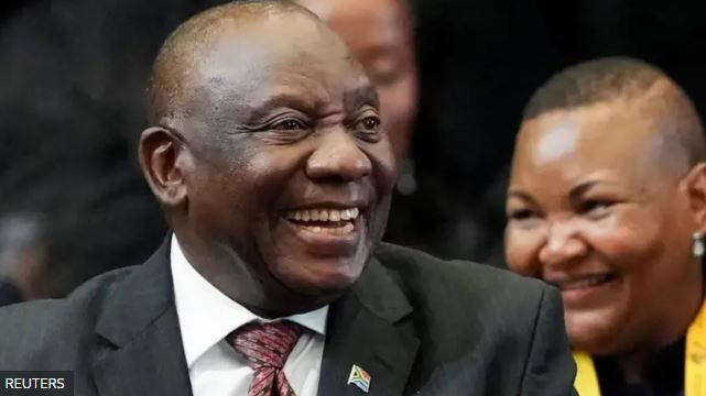 Реакция президента ЮАР на свое переизбрание в парламенте