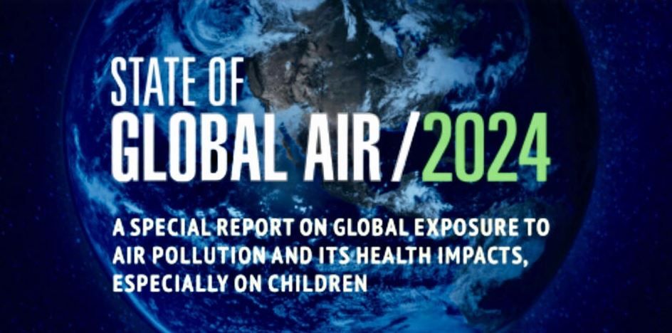 Отчет "State of Global Air" утверждает, что загрязнение воздуха является вторым по частоте причиной смертности в мире. В особенности от него страдают дети.