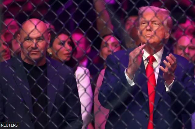 Уайт и Трамп на UFC 316 в июне