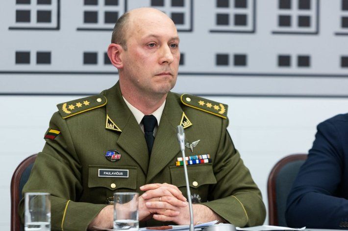 Глава военной разведки Литвы Элегиюс Паулавичюс