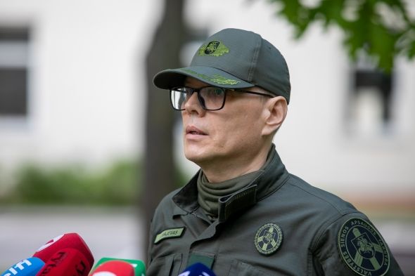 Глава Службы охраны государственной границы Литвы (СОГГЛ) Рустамас Любаевас