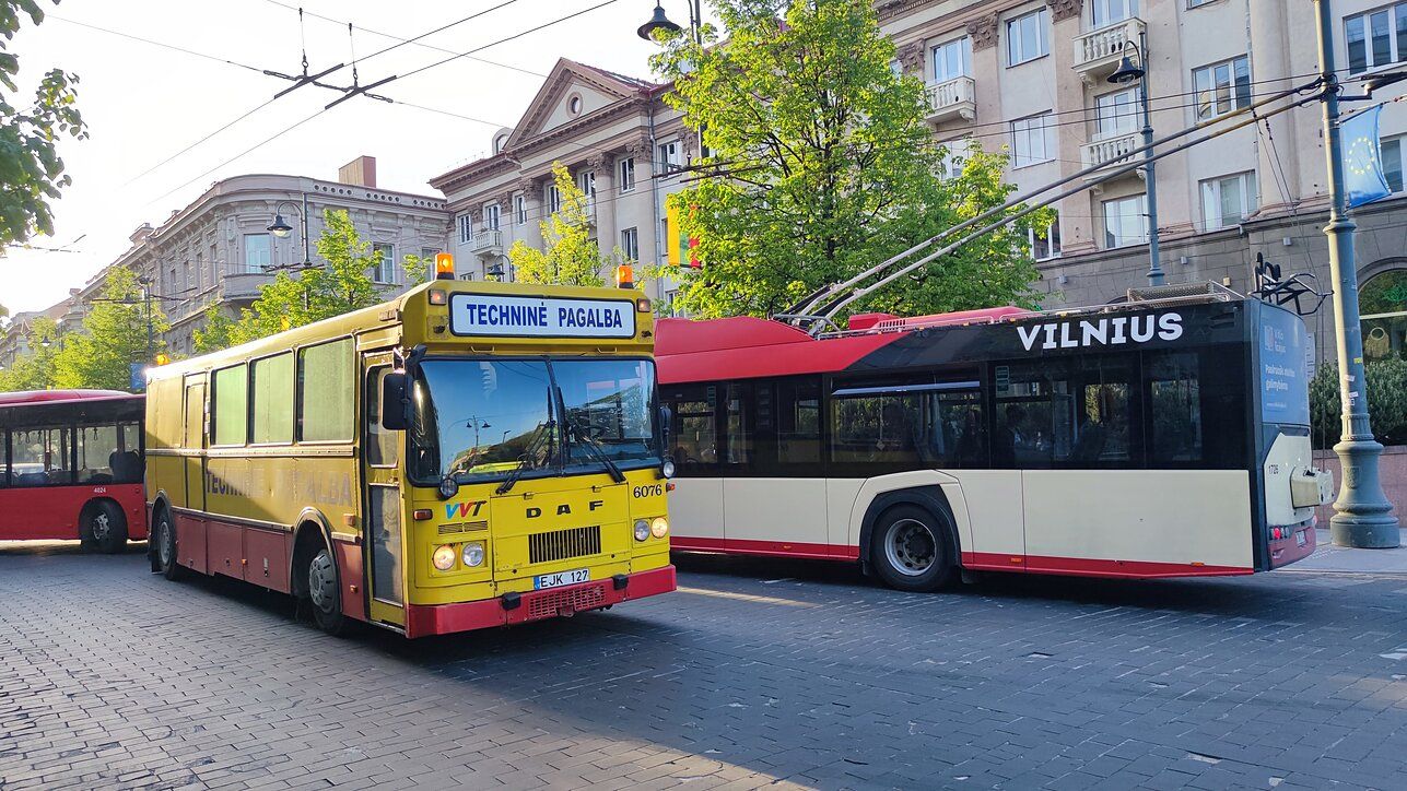 Общественный транспорт в Вильнюсе | Фото О. Головатенко / LRT