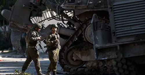 Израильские солдаты на оккупированном Западном берегу