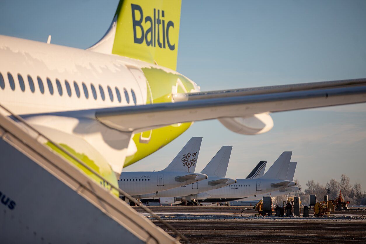 airBaltic | Фото Д. Умбрасаса / LRT