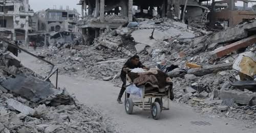 Разрушения в Газе / Reuters