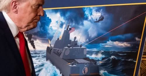 Трамп представил проект нового класса военных кораблей / AP