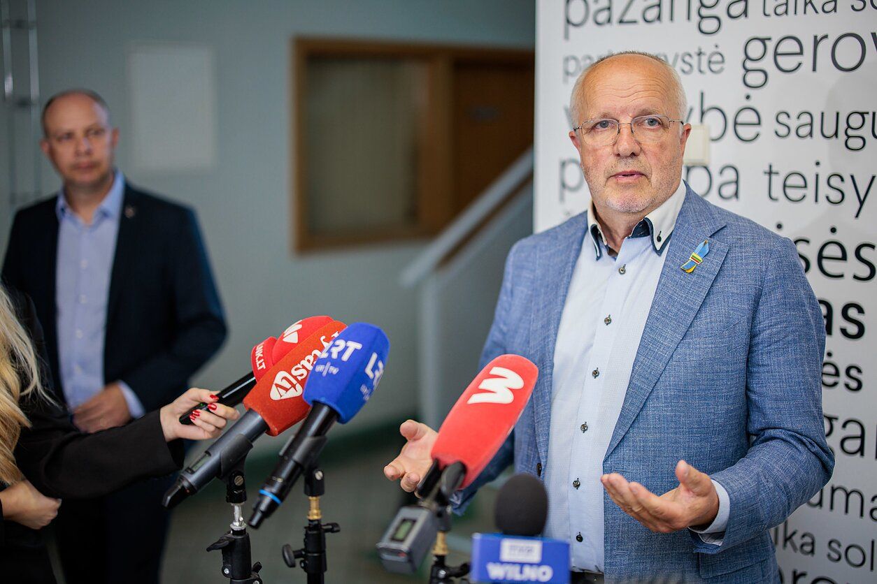 Спикер сейма Литвы Юозас Олекас