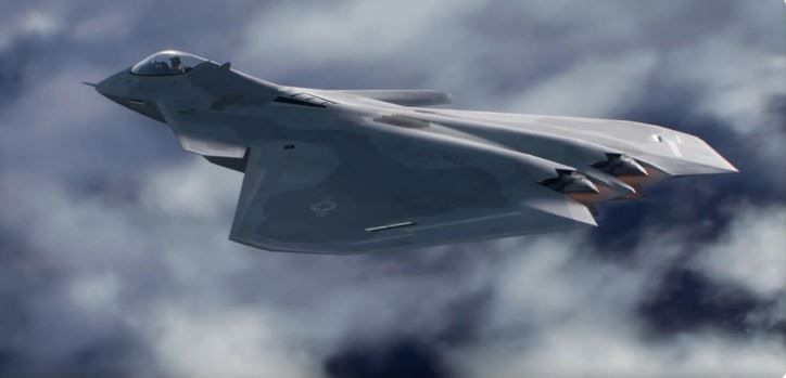 Возможный рендер истребителя шестого поколения F-47 / © Pratt & Whitney