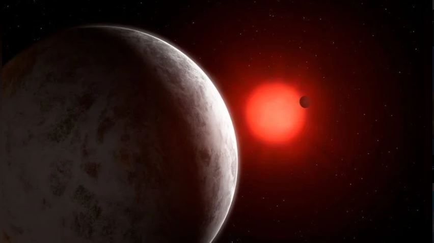 GJ 887 в представлении художникаИсточник: Mark Garlick