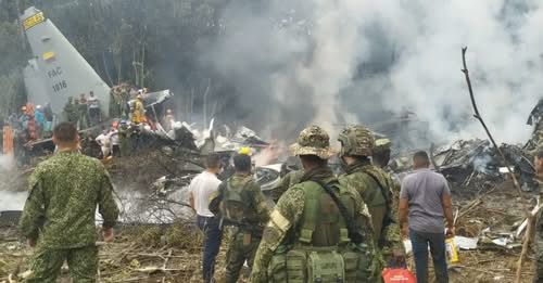 Авиакатастрофа в Колумбии: более 60 погибших / Reuters