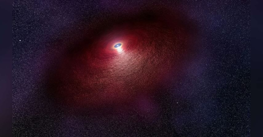 Диск вокруг нейтронной звезды RX J0806.4-4123 в представлении художникаИсточник: Unsplash