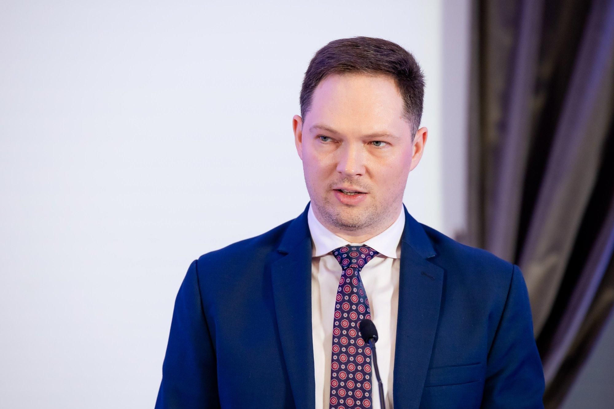 министр финансов Литвы Криступас Вайтекунас