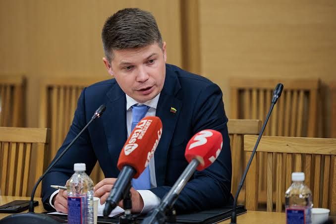Министр внутренних дел Мартинас Катялинас