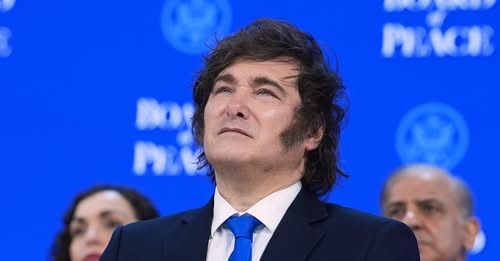 Президент Аргентины Хавьер Милей / ap