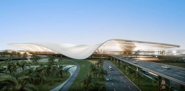 Рендер Международного аэропорта Аль-Мактум / © Shiekh Mohammed bin Rashid Al Maktoum