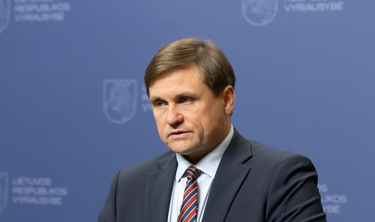 Глава Национального центра управления кризисами (НЦУК) Вилмантас Виткаускас
