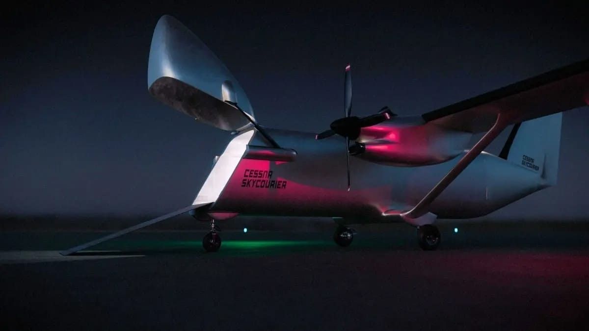 Изображение беспилотного грузового самолета Cessna SkyCourier UX / © Textron Aviation Inc.
