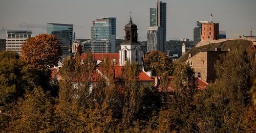 Вильнюс осенью | Фото Д. Умбрасаса / LRT