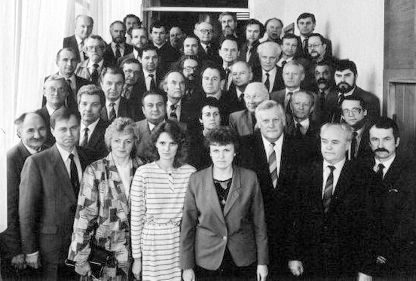 Первое правительство независимой Литвы. 1990 г.