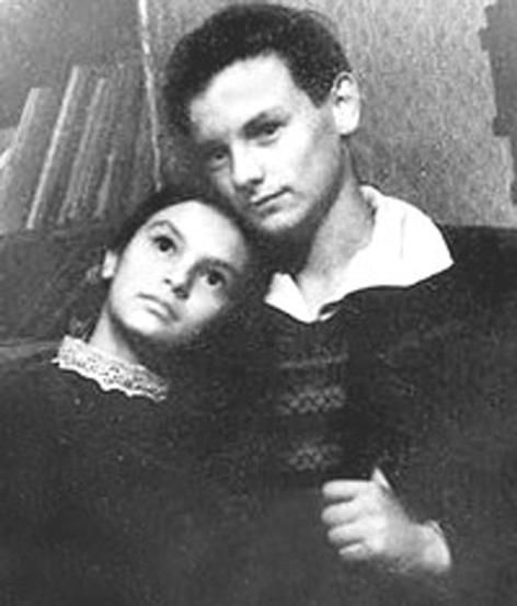 Марина и Андрей  Тарковские.