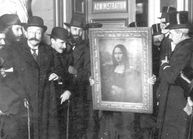 Возвращение «Джоконды» в Лувр, 1914 г.