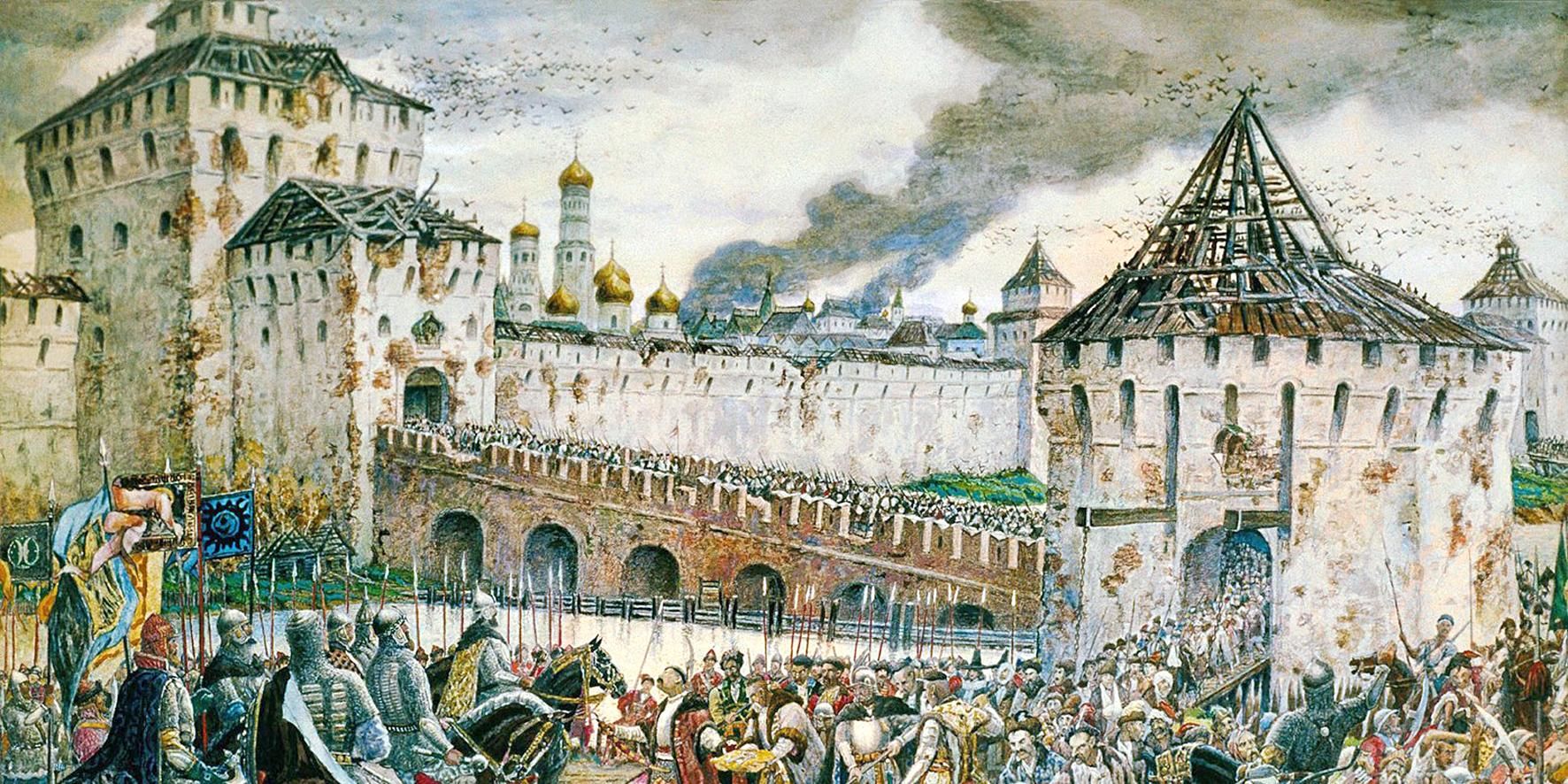Эрнест Лисснер. Изгнание польских интервентов из Московского Кремля в 1612 году