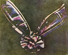 «Тартановая лента» — первая в мире цветная фотография