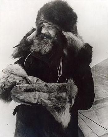 Отто Шмидт  в полярной экспедиции