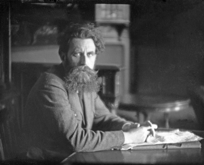 Отто Юльевич Шмидт, директор Всесоюзного Арктического института, 1931