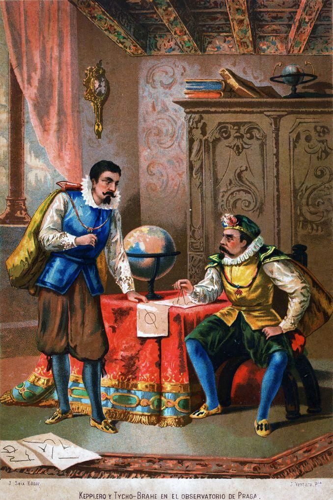 Кеплер и Тихо Браге