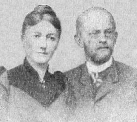 Кёте Ерош и Давид Гильберт, 1892 г.