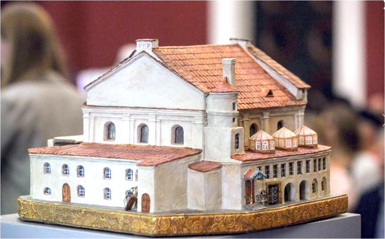 Один из проектов предлагал воссоздать Большую синагогу в таком виде. Фото: 15min.lt.