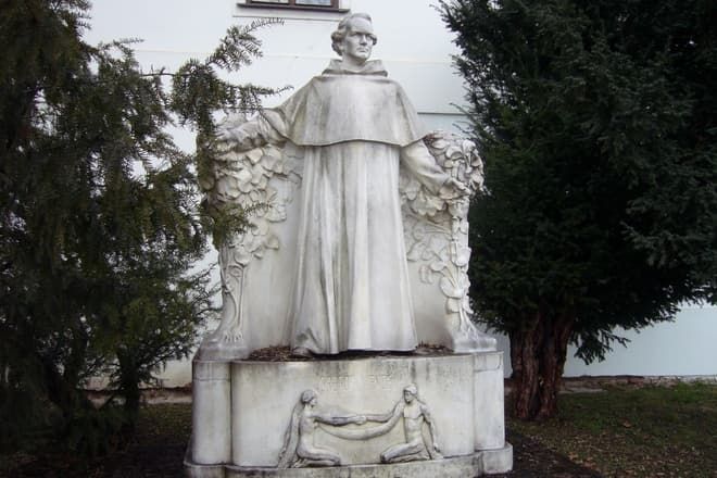 Памятник в Брно.