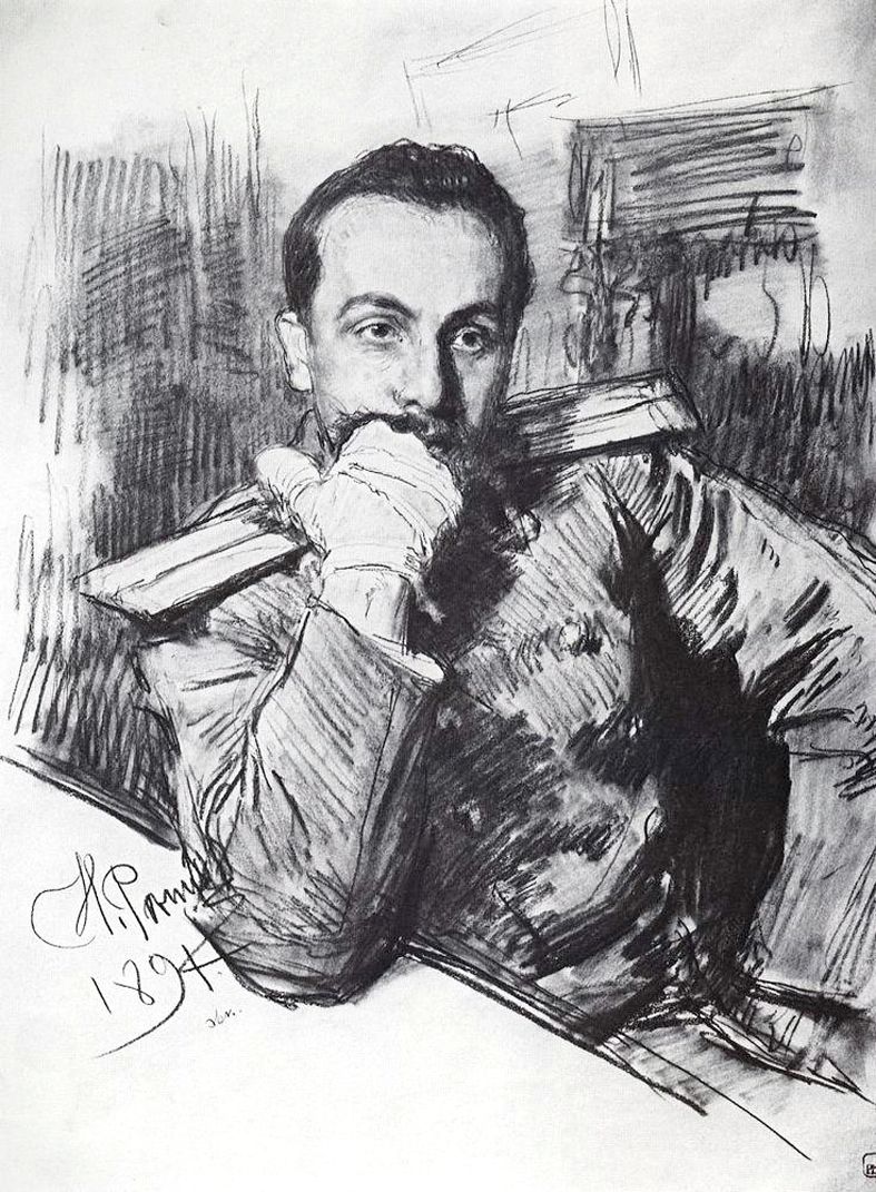 Жиркевич. Портрет работы Ильи Репина, 1891 год.