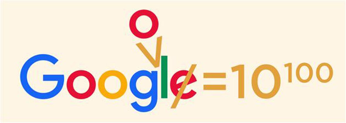 На снимке: Гугол - число, которое состоит из 100 нулей и 1 единицы