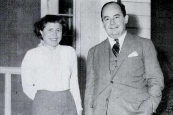 Джон фон Нейман и его жена Клара